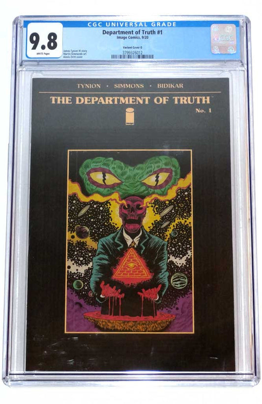 Department of Truth #1 CGC 9.8 Alexis Ziritt Error Variant