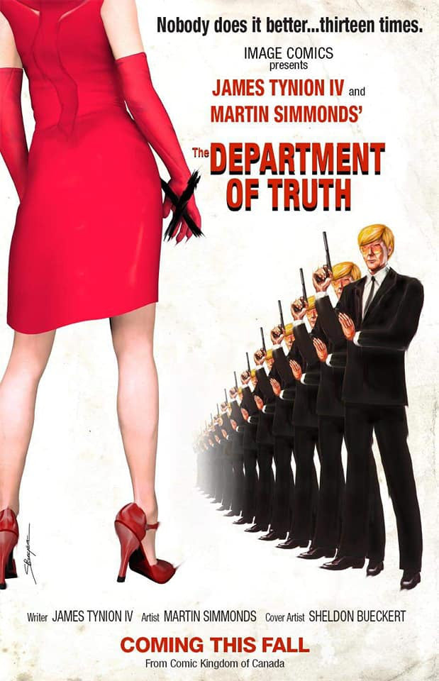 Department of Truth #13 Sheldon Bueckert Variant