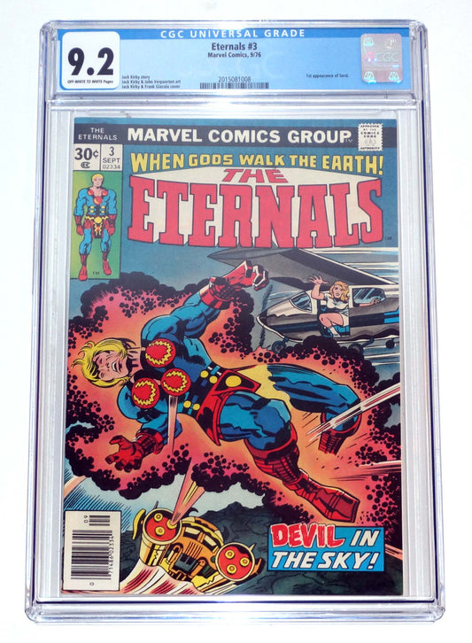 Eternals #3 CGC 9.2 1st Sersi