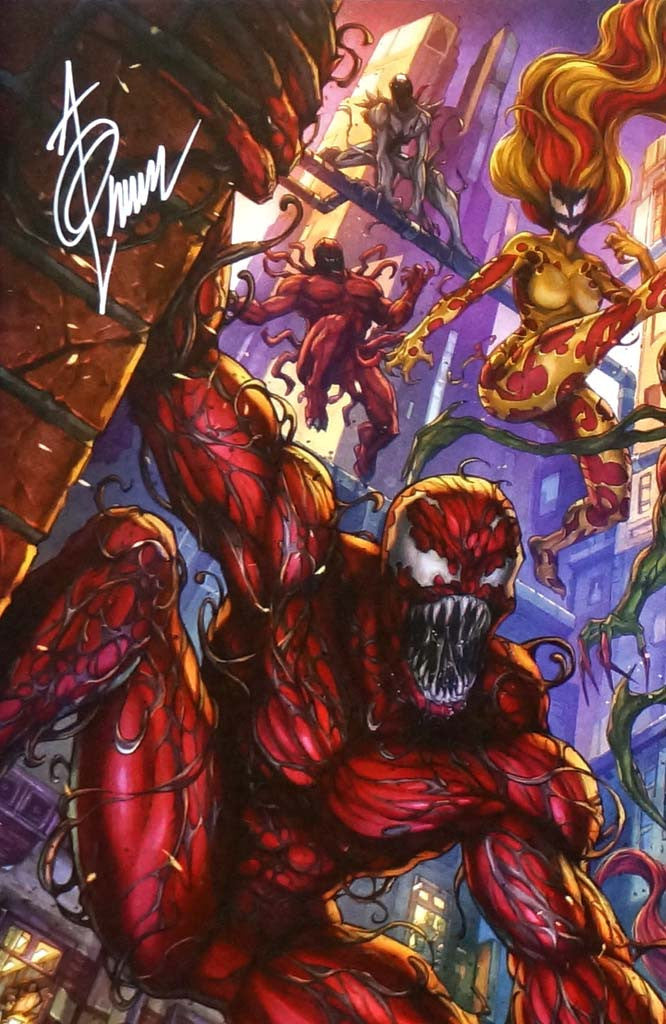 Extreme Carnage Alpha Alan Quah Virgin Variant Signed