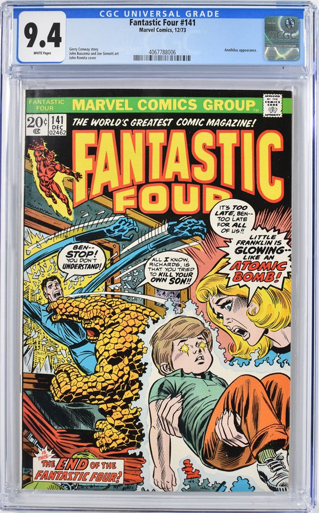 Fantastic Four #141 CGC 9.4