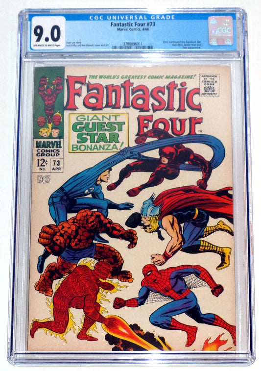 Fantastic Four #73 CGC 9.0