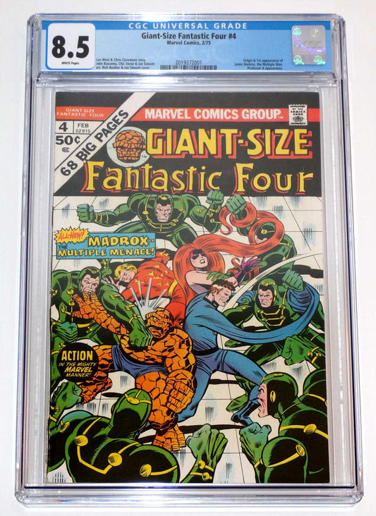 Fantastic Four Giant-Size #4 CGC 8.5 1st Multiple Man