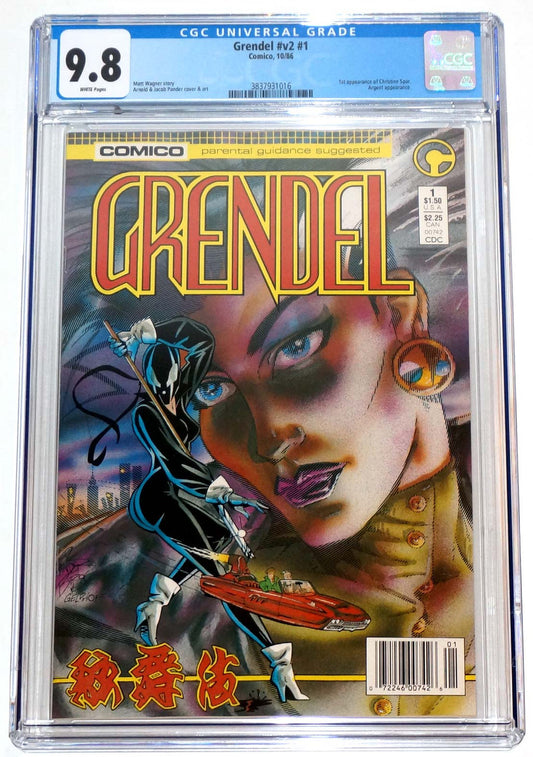 Grendel #1 CGC 9.8 Newsstand 1st Christine Spar