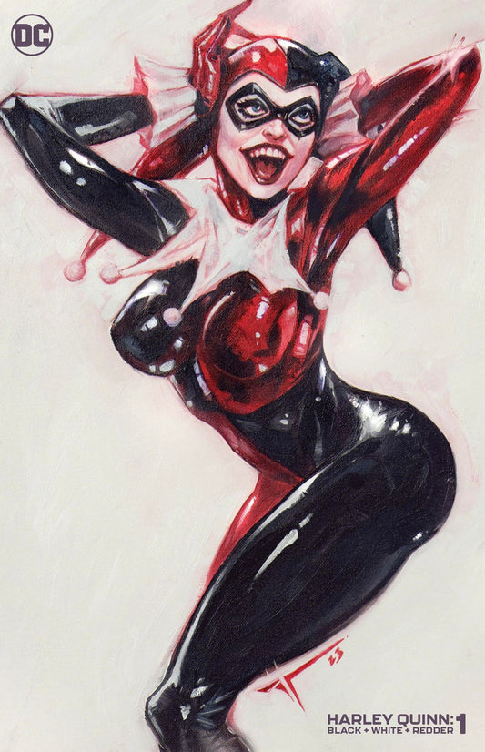 Harley Quinn: Black & White & Redder #1 Ivan Tao Virgin Variant