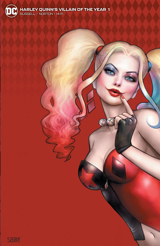 Harley Quinn Villain of the Year #1 Nathan Szerdy Minimal Variant