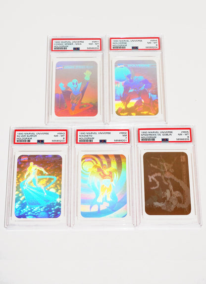 1990 Marvel Universe Hologram SET PSA – Comic Book Quest