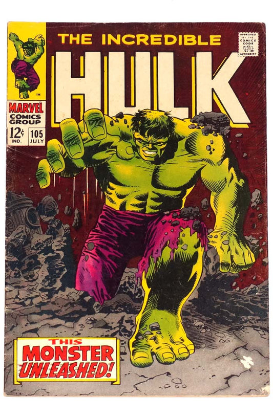 Incredible Hulk #105 1st Missing Link