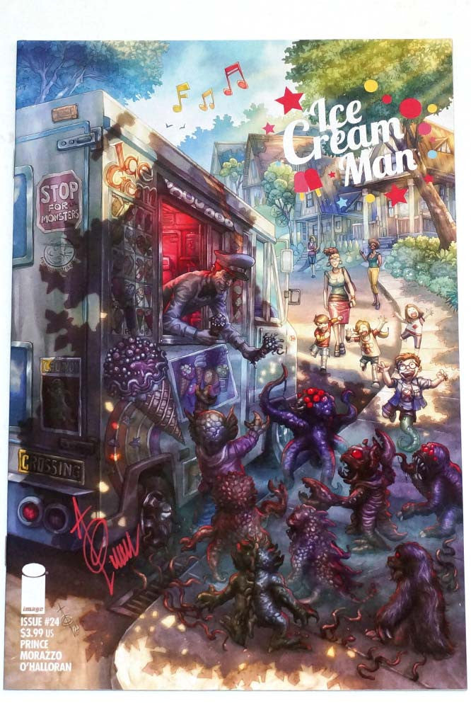 Ice Cream Man #24 Alan Quah Trade Variant Signed