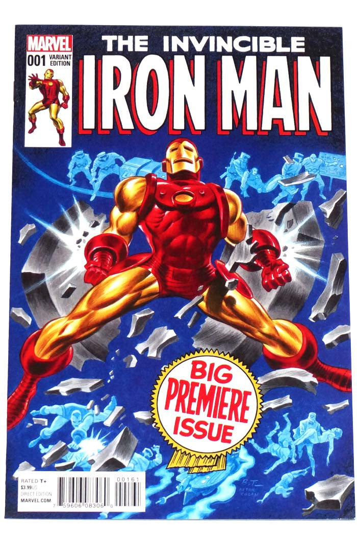 Invincible Iron Man #1 Bruce Trimm 1:25 Retail Variant
