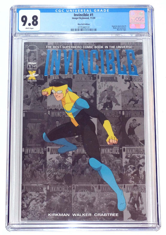 Invincible #1 CGC 9.8 Blue Foil Variant