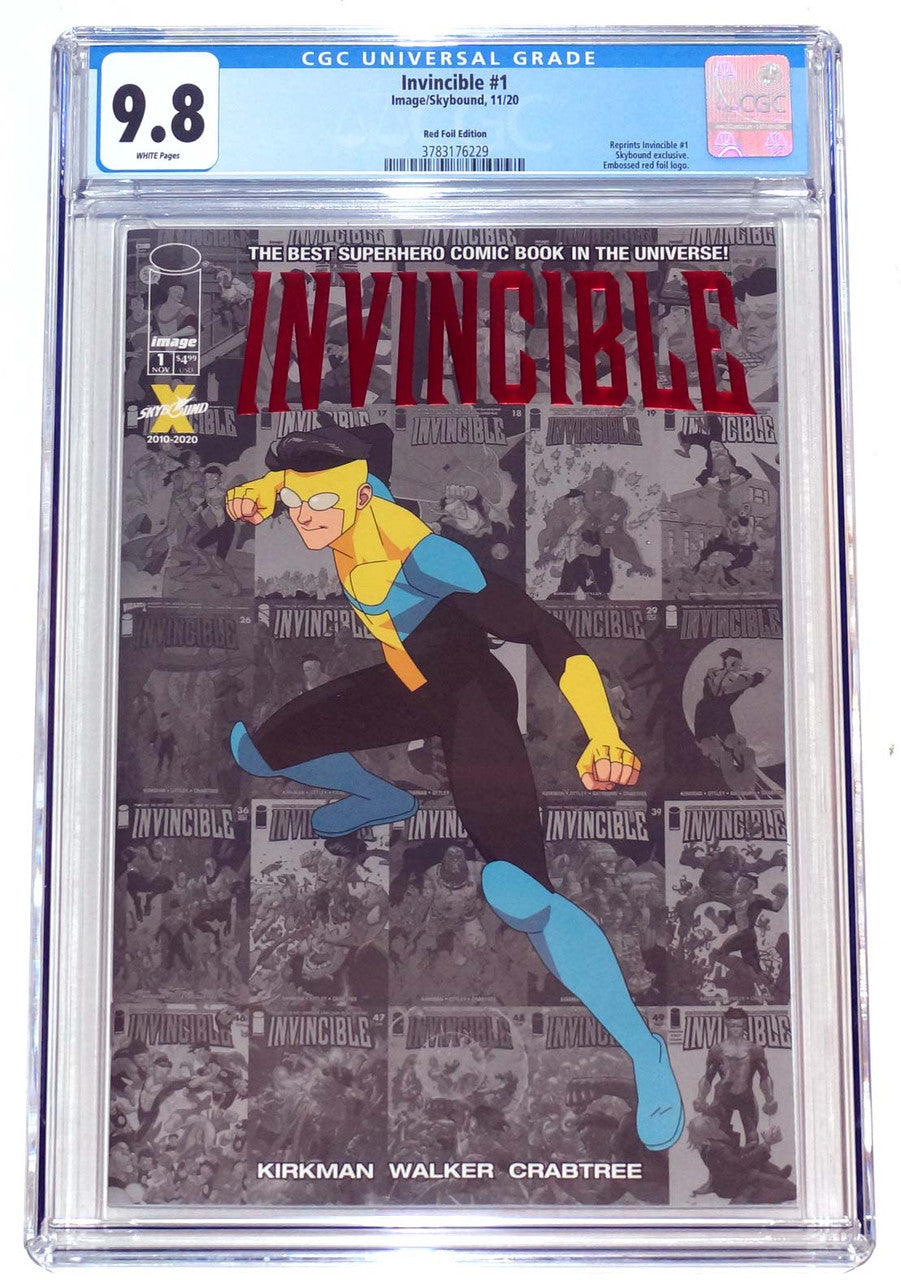 Invincible #1 CGC 9.8 Red Foil Variant