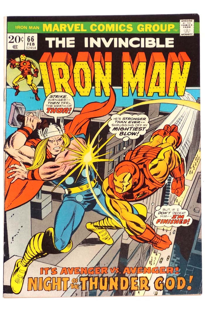 Iron Man #66 Iron Man vs Thor