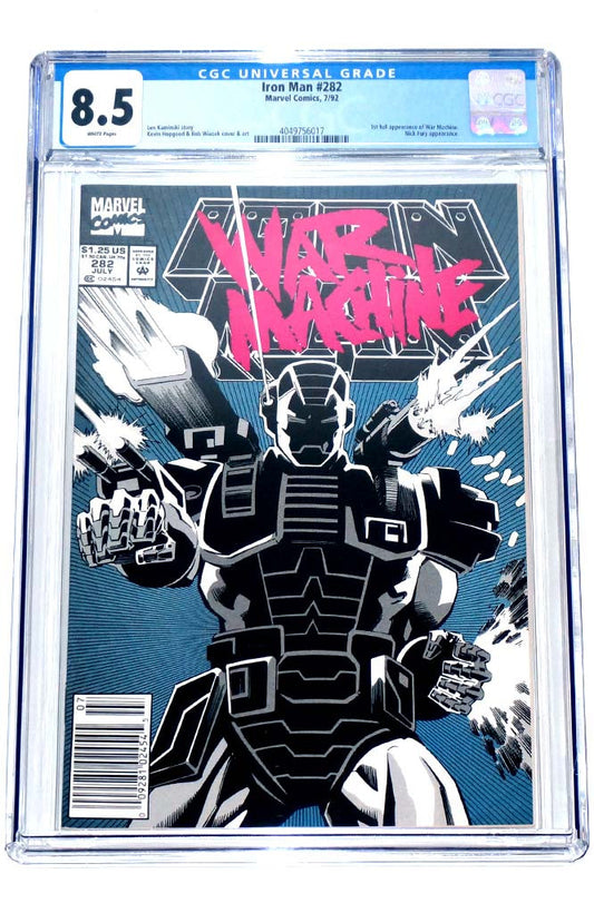 Iron Man #282 CGC 8.5 Newsstand 1st War Machine