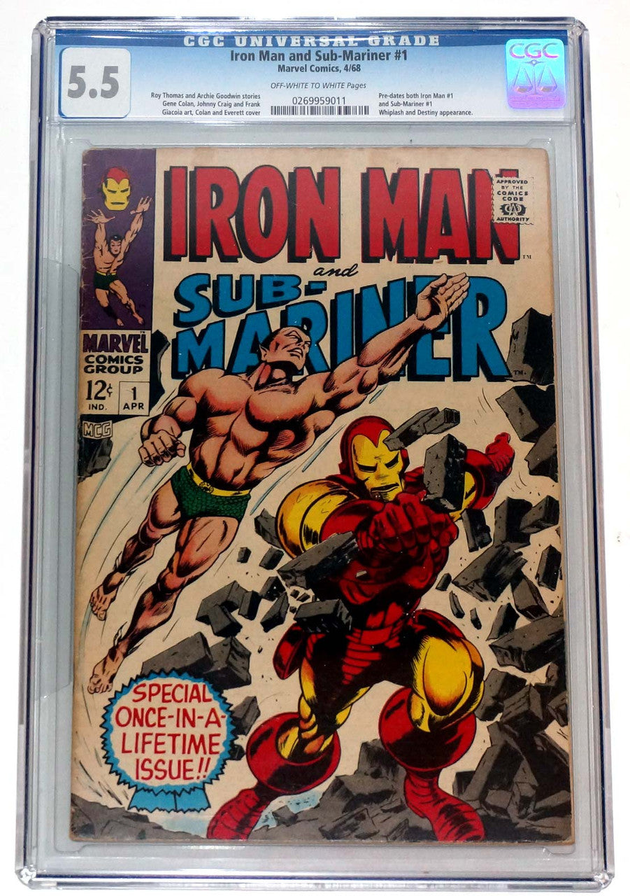 Iron Man and Sub-Mariner #1 CGC 5.5