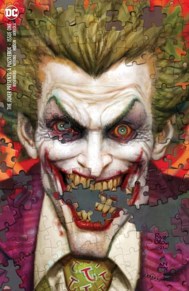 Joker Puzzlebox #1 Ryan Brown Variant SET