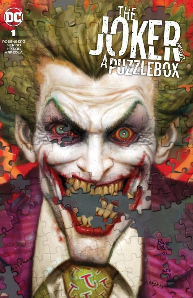 Joker Puzzlebox #1 Ryan Brown Variant SET