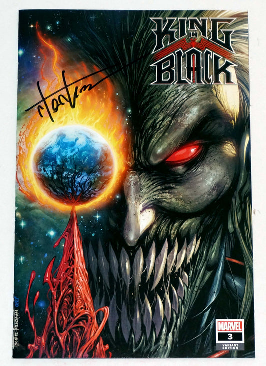 King In Black #3 Tyler Kirkham Trade Variant signed Kirkham