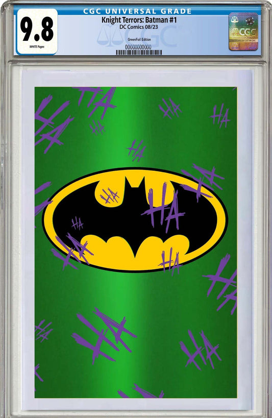 Knight Terrors Batman #1 Foil Variant CGC 9.8