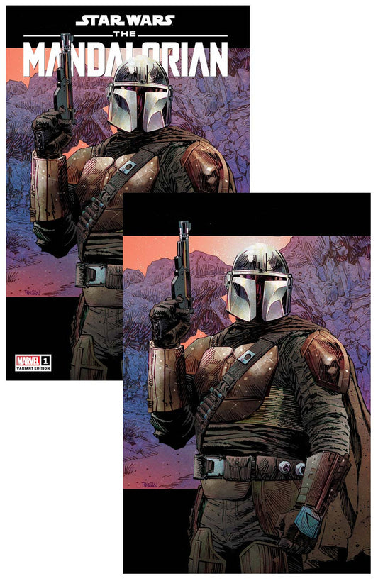 Star Wars The Mandalorian #1 Dan Panosian Variant SET