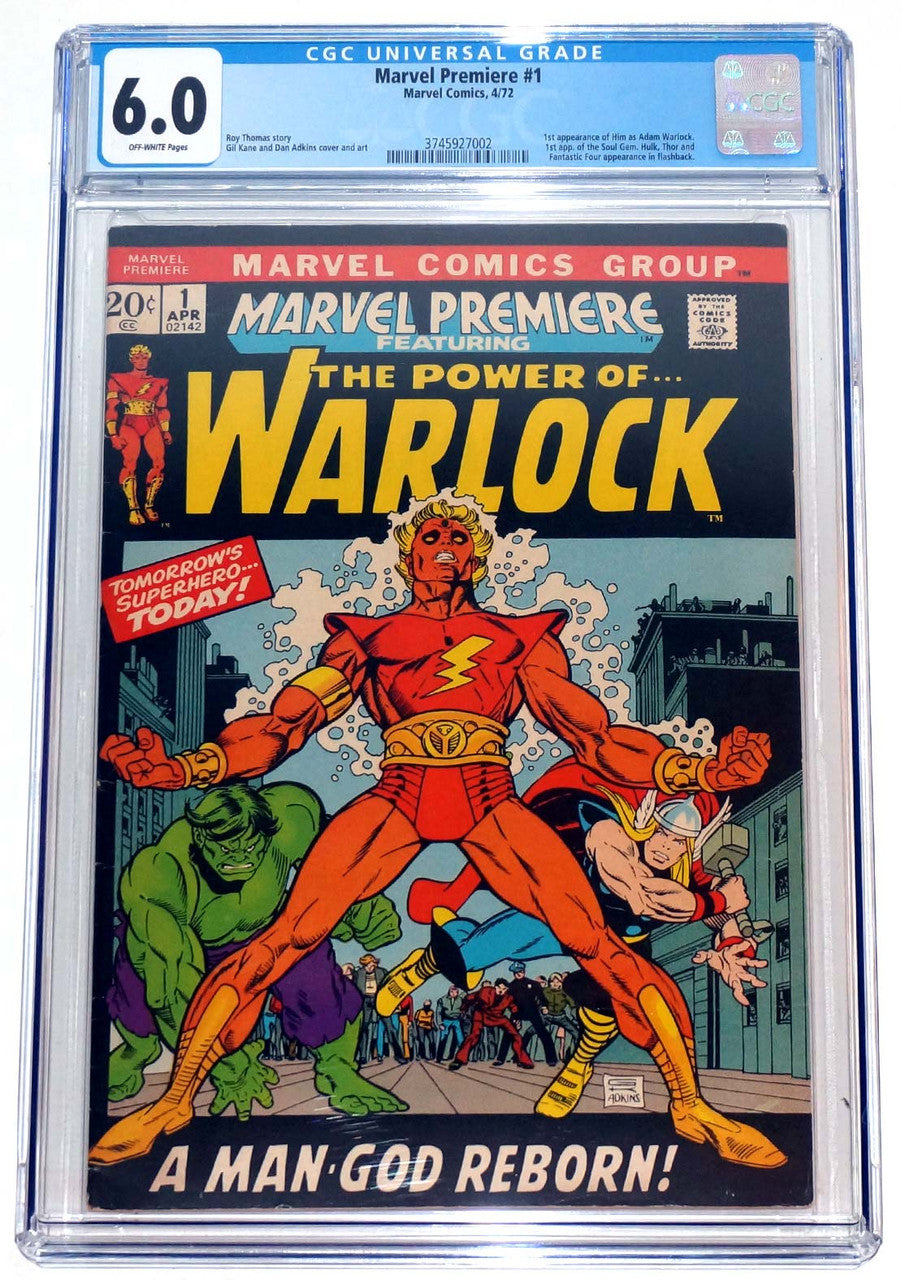 Marvel Premiere #1 CGC 6.0 1st Adam Warlock