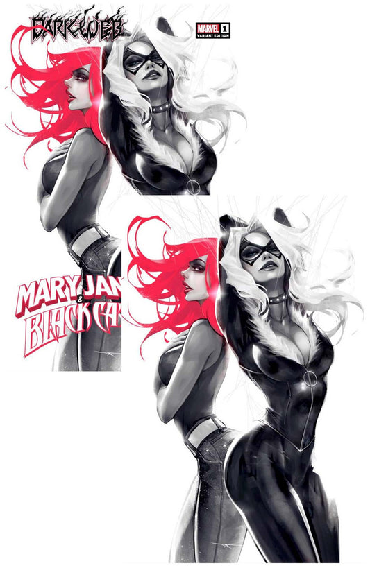 Mary Jane & Black Cat #1 Ivan Tao Variant SET