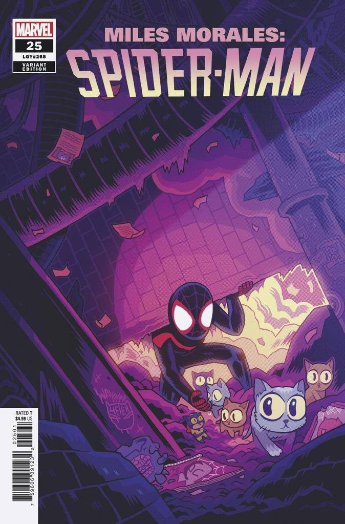 Miles Morales Spider-Man #25 Dan Hipp Retail Variant