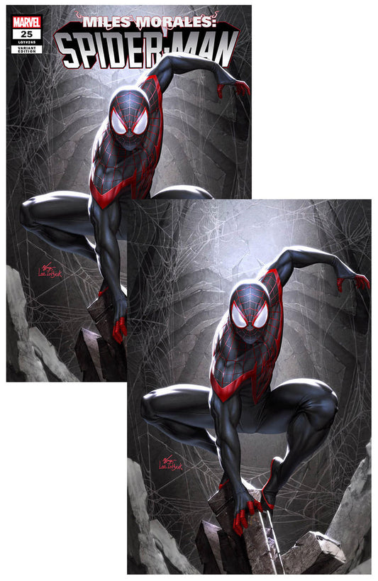 Miles Morales Spider-Man #25 Inhyuk Lee Virgin Variant SET