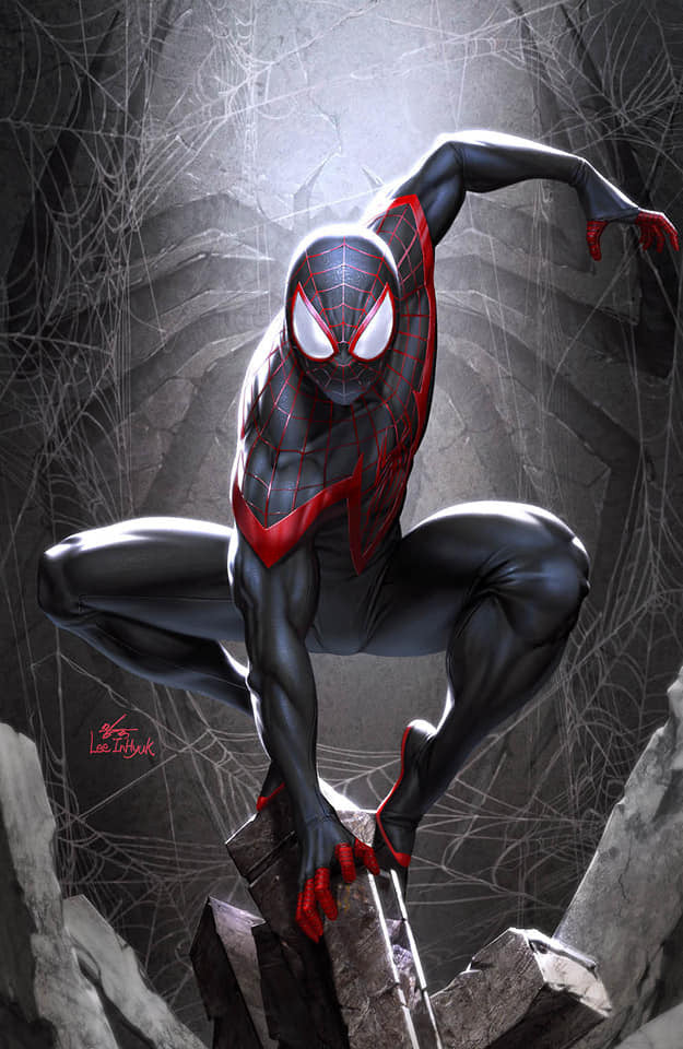 Miles Morales Spider-Man #25 Inhyuk Lee Virgin Variant