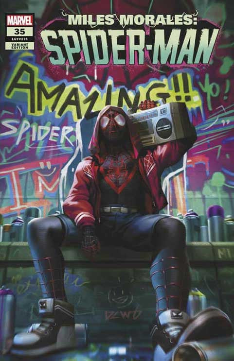 Miles Morales #35 Derek Chew Variant Set