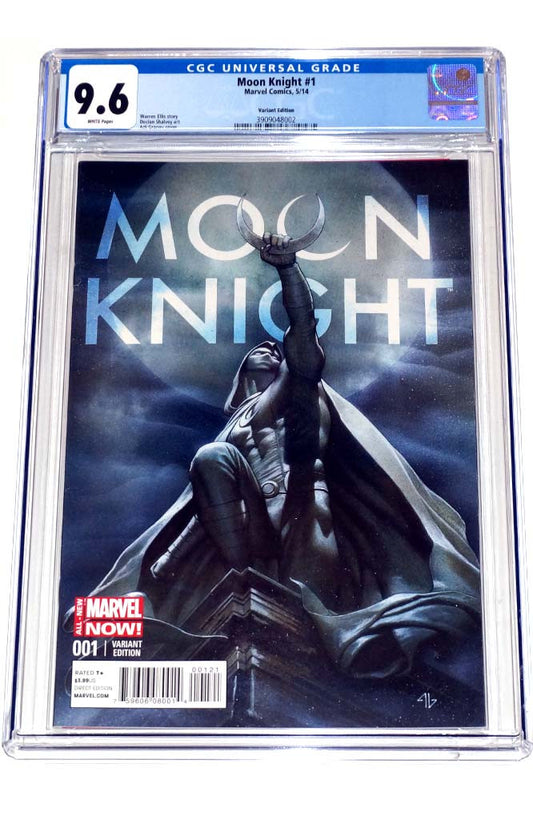 Moon Knight #1 CGC 9.6 Adi Granov 1:50 Retail Variant