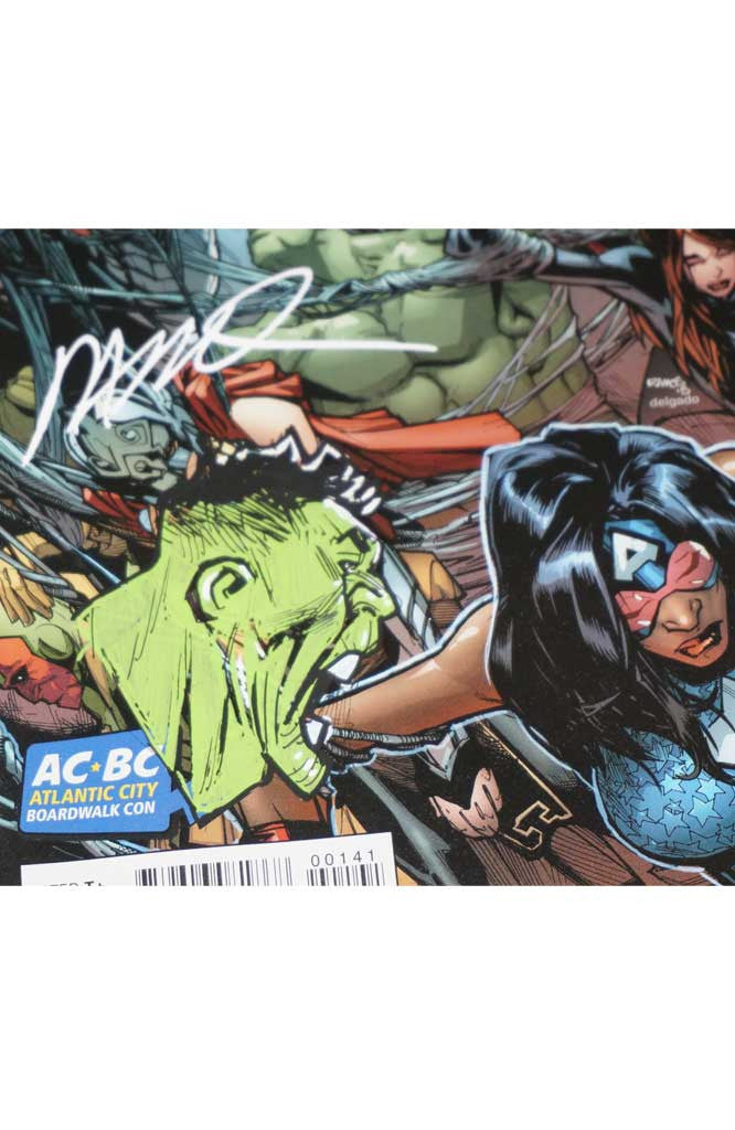 New Avengers #1 Ramos Variant Signed & Remarked by Ramos