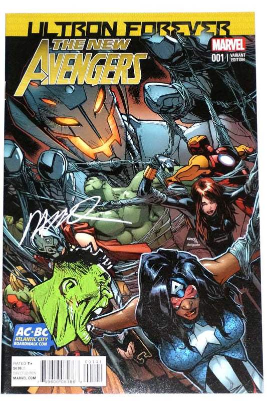 New Avengers #1 Ramos Variant Signed & Remarked by Ramos