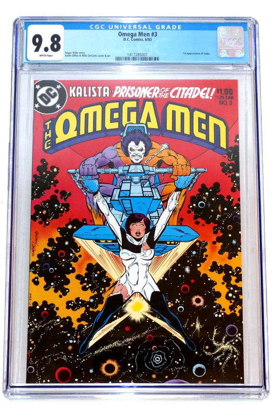 Omega Men #3 CGC 9.8 1st Lobo