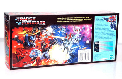 Transformers G1 Optimus Prime Commemorative Series 2002