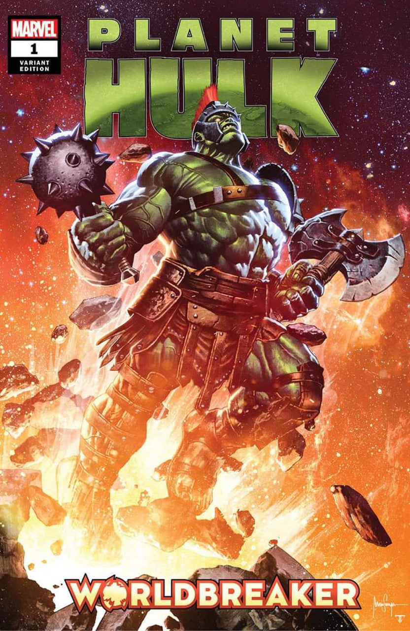 Planet Hulk Worldbreaker #1 Mico Suayan Variant SET