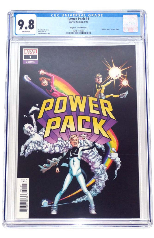 Power Pack #1 CGC 9.8 June Brigman 1:100 Hidden Gem Variant