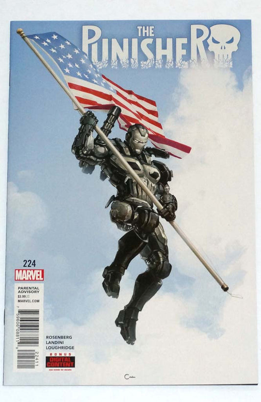 Punisher #224 Crayton Crain Cover