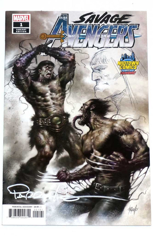 Savage Avengers #1 Lucio Parrillo Variant Signed & Remarked