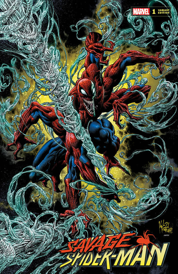 Savage Spider-Man #1 Kyle Hotz Trade Variant