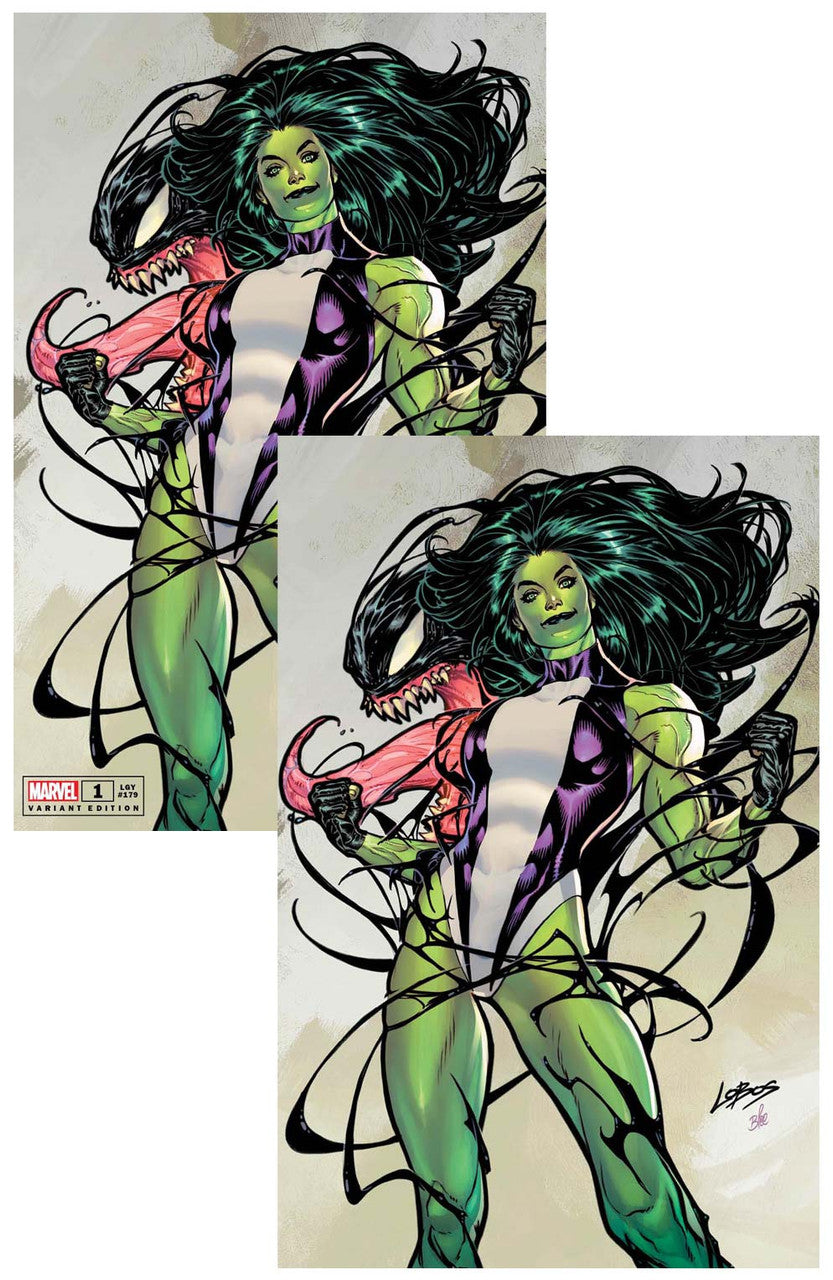Sensational She-Hulk #1 Lobos Variant SET