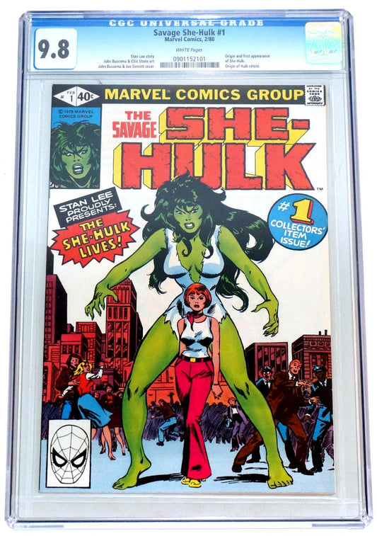 She-Hulk #1 CGC 9.8 1st She-Hulk