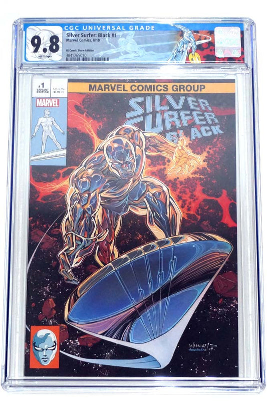 Silver Surfer Black #1 CGC 9.8 Scott Williams Trade Variant