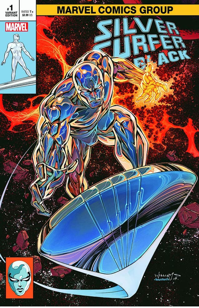 Silver Surfer Black #1 Scott Williams Trade Variant