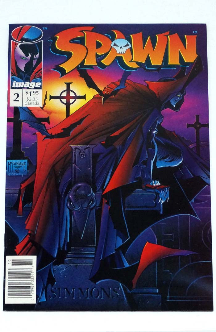 Spawn #2 Newsstand 1st Violator