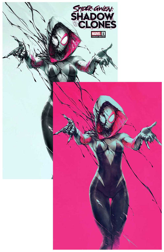 Spider-Gwen Shadow Clones #2 Ivan Tao Megacon Variant SET