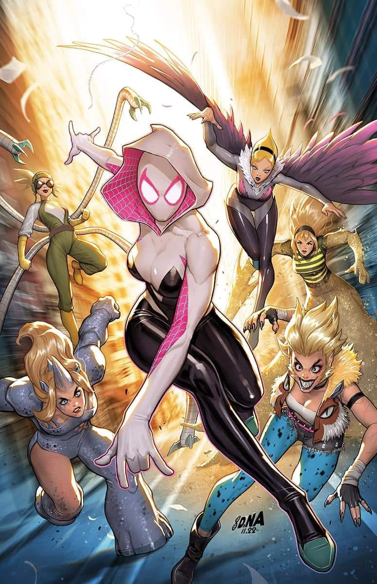 Spider-Gwen Shadow Clones #2 David Nakayama Virgin Variant