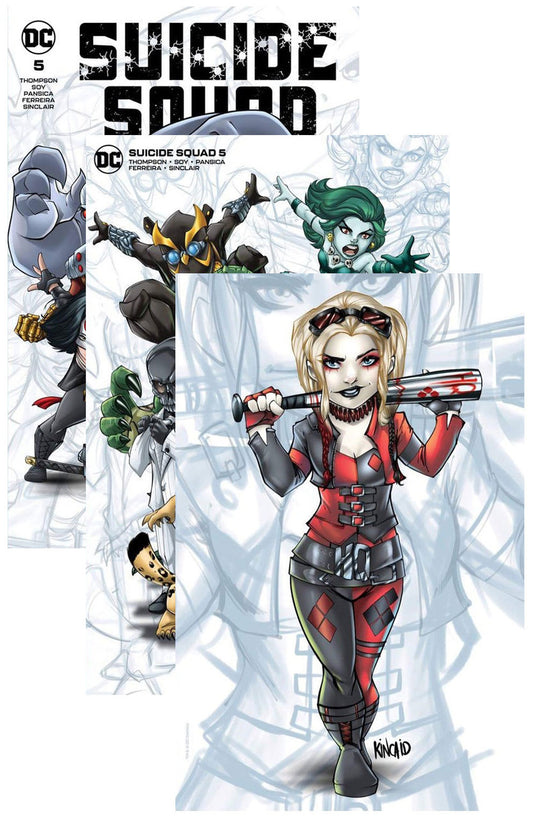 Suicide Squad #5 Ryan Kincaid Variant SET