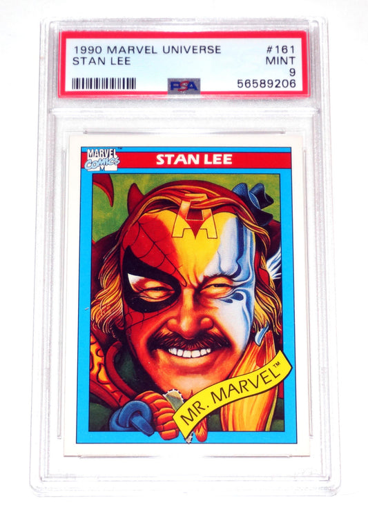 1990 Marvel Universe Stan Lee PSA 9