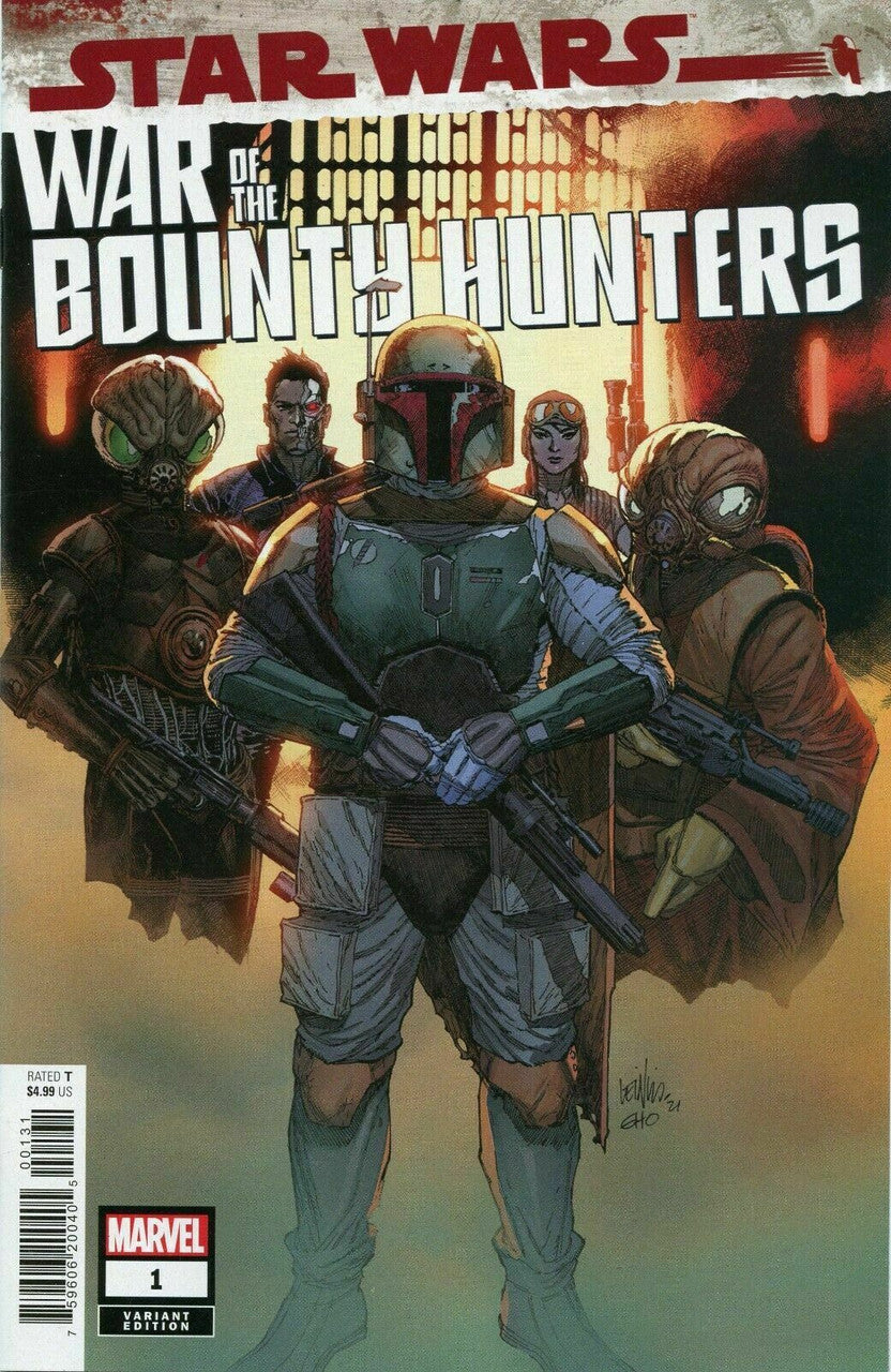Star Wars War of the Bounty Hunters #1 Yu 1:25 Retail Variant